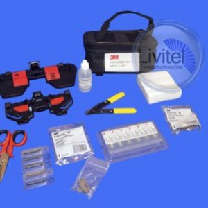 Kit para emenda de fibra óptica